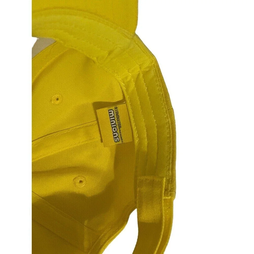 Minions Goggles Adjustable Youth Baseball Cap Yellow